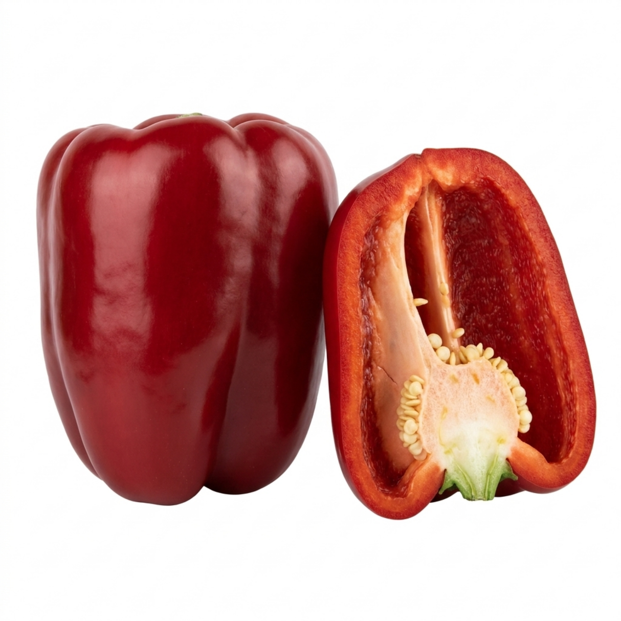 Additional views of the Sweet Pepper 'Red King' F1 grow your own vegetable plant, garden ready in a 2Ltr root-ball.