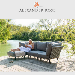 Alexander Rose Metal, Rope and Weave Garden Furniture