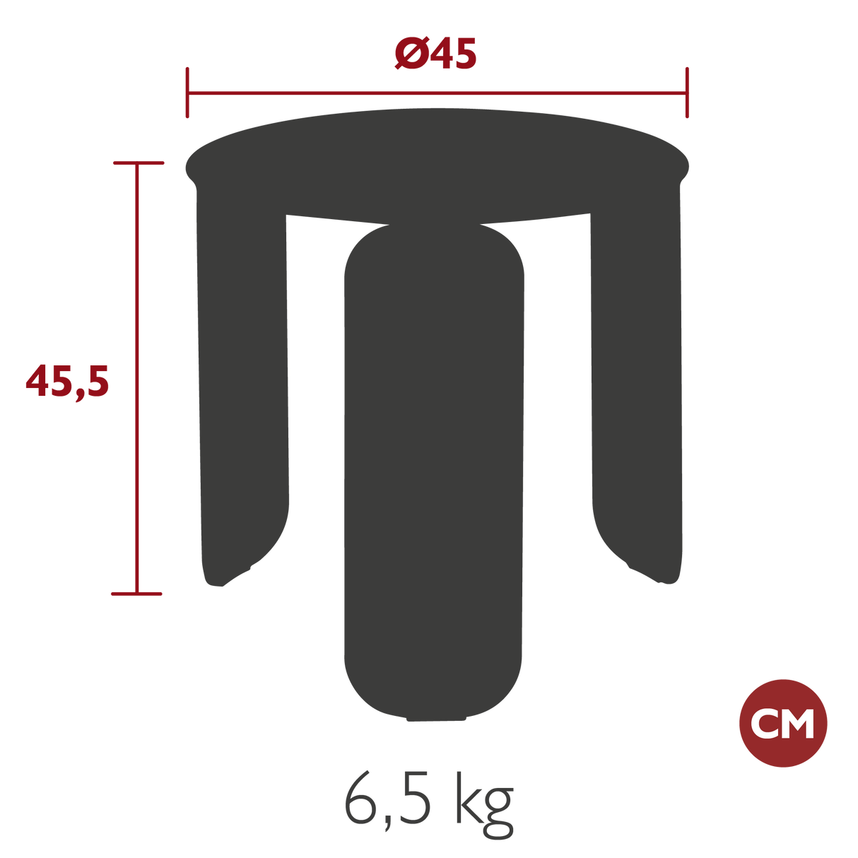 Bebop Low Round Table