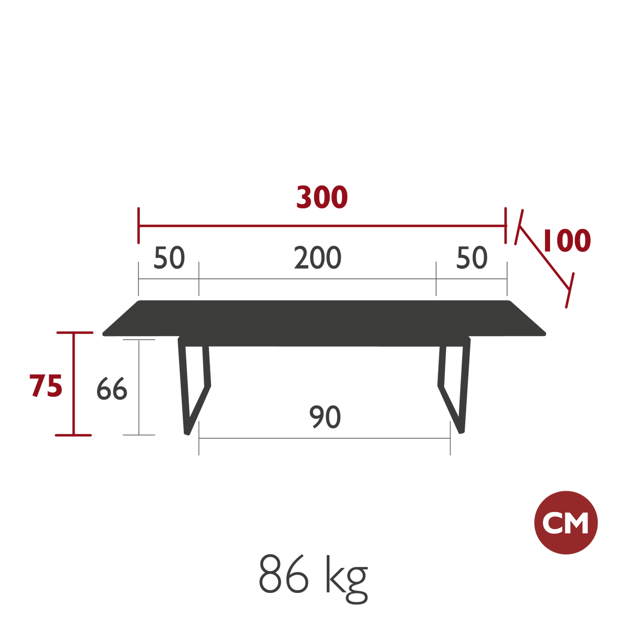 Biarritz Extending Table