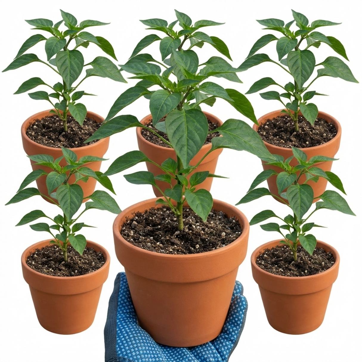 Capsicum annuum 'Padron' (Chilli) from Cedar Nursery, Cobham