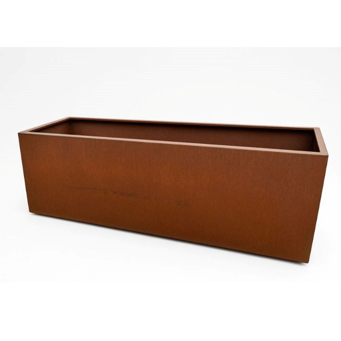 Corten Steel Hones Trough Planter