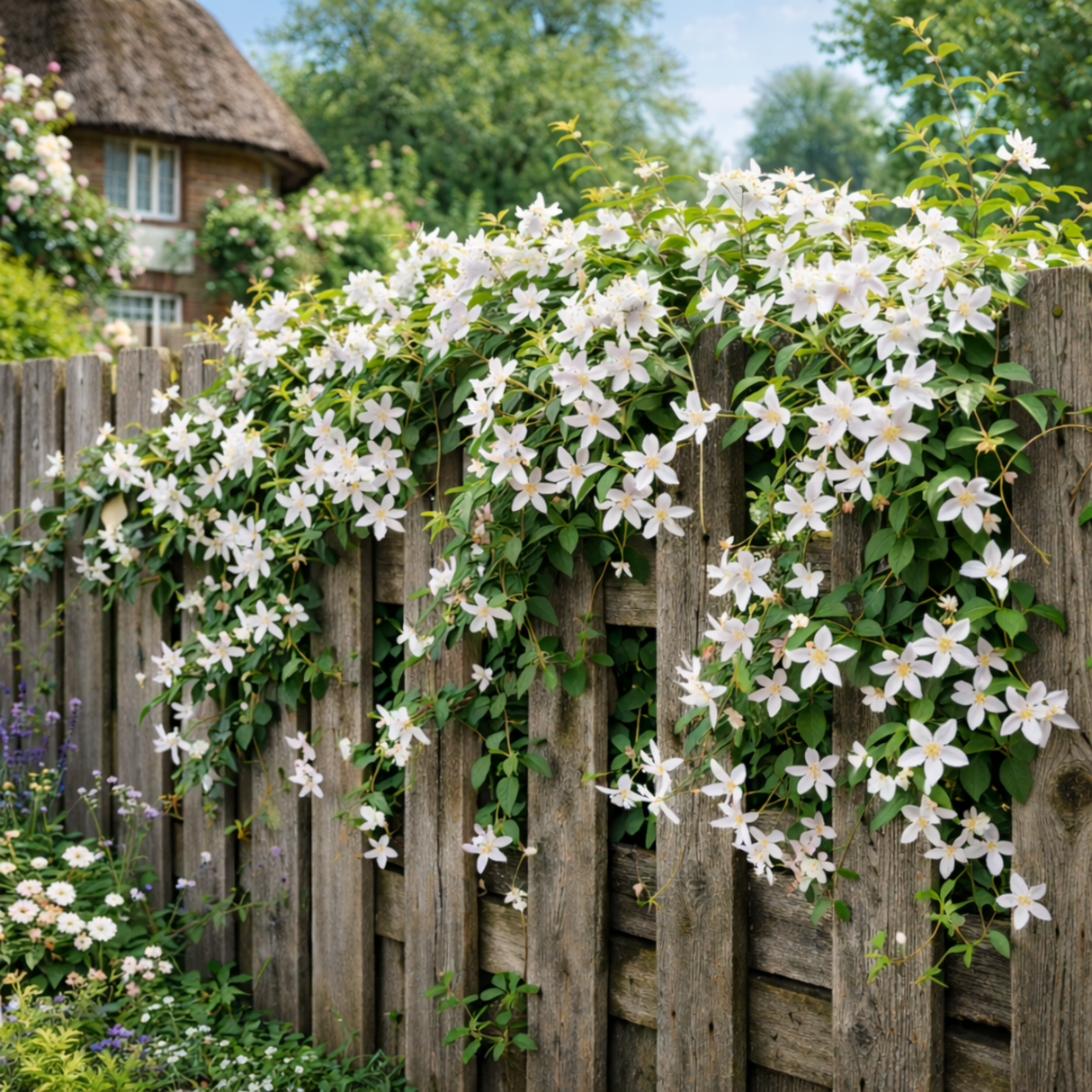 Jasminum officinale from Cedar Nursery, Cobham