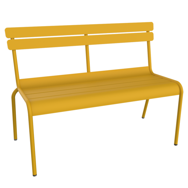 Luxembourg 3-Seater Bench with Backrest