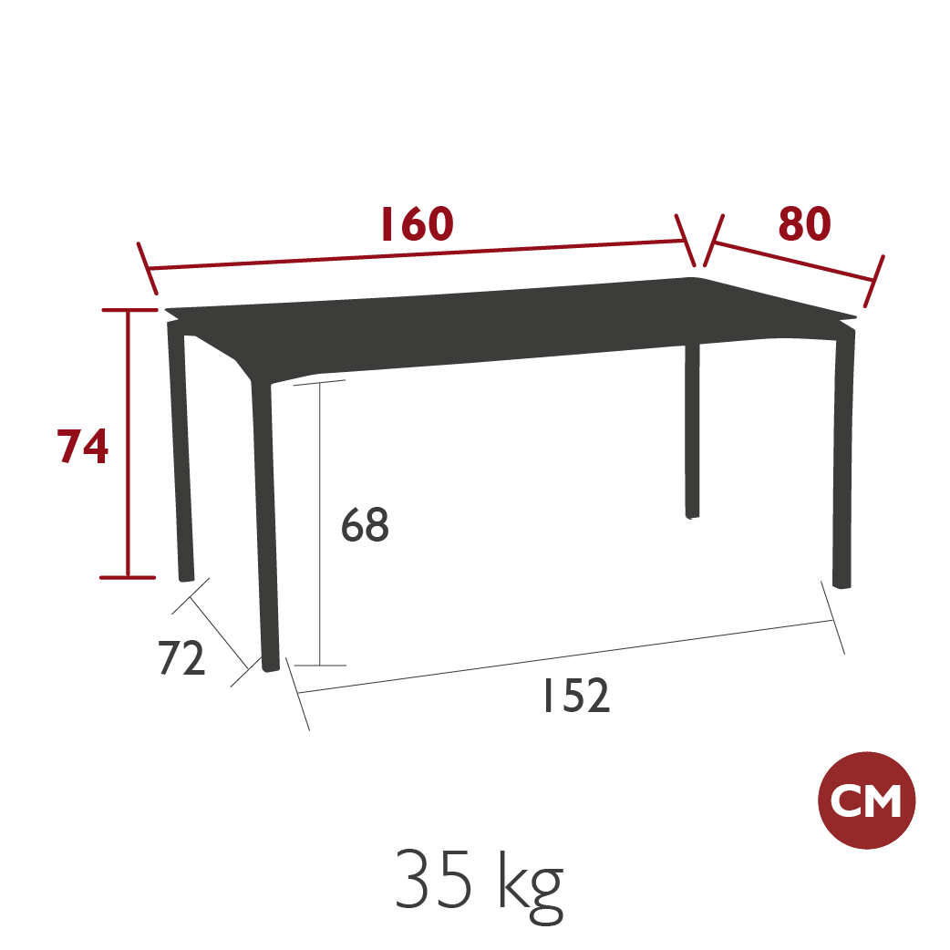 Calvi Rectangular Table