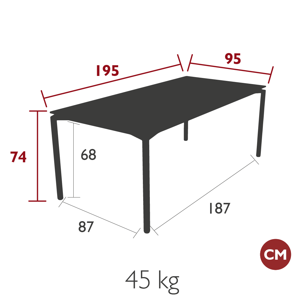 Calvi Rectangular Table