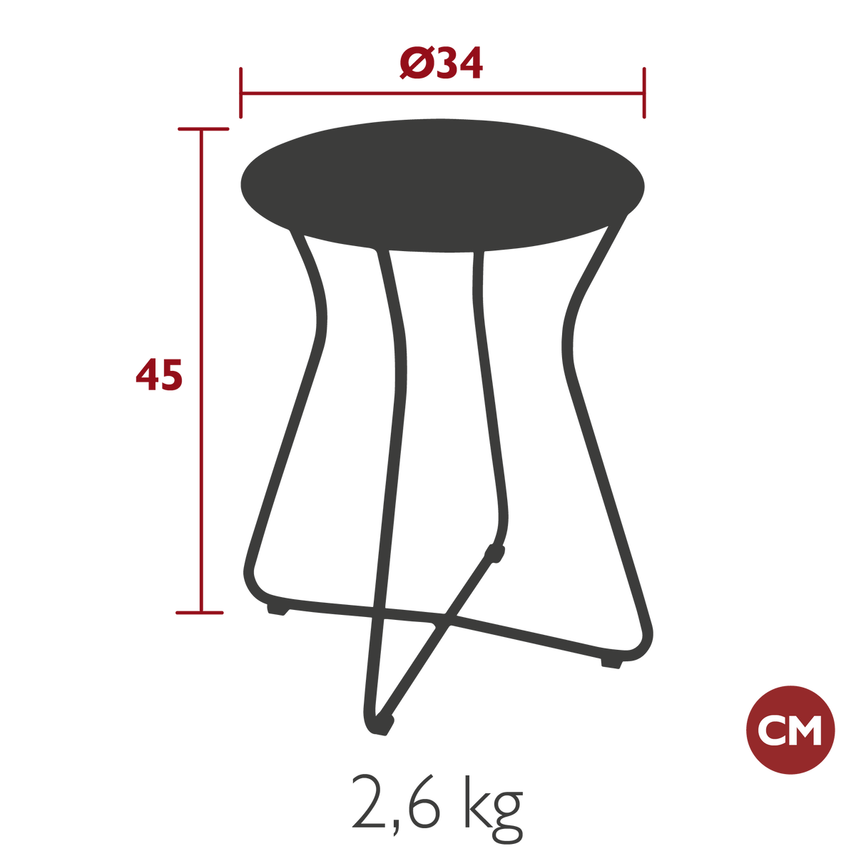 Cocotte Stool
