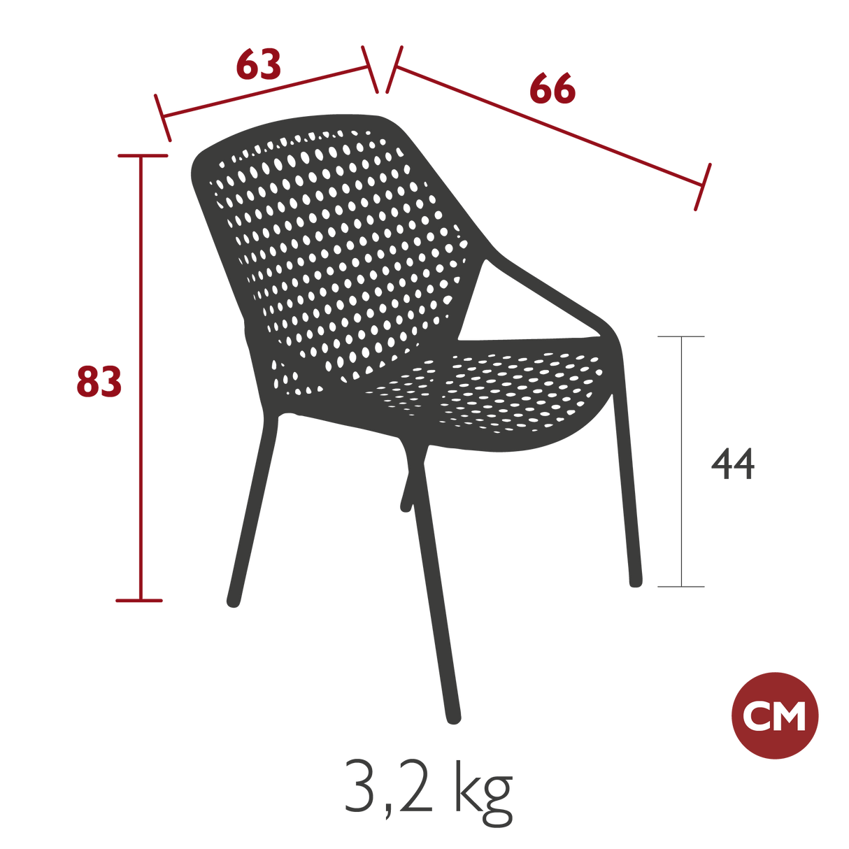 Croisette Armchair