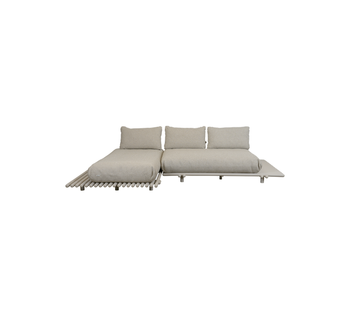 Sticks Platform Modular Sofa with Chaise Lounge