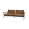 Cane-line Sticks 2-Seater Sofa in Umber Brown