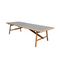 Teak Sticks Dining Table in grey - from Cane-line 