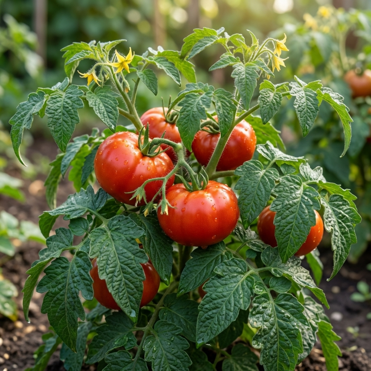 Tomato Bush Steak (Megabyte) from Cedar Nursery, Cobham