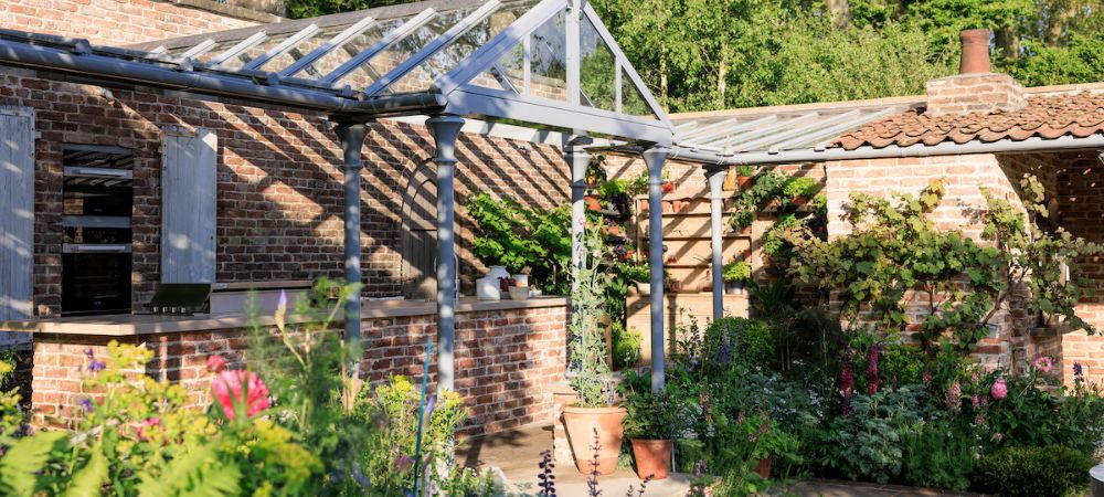 Extend your living space with a traditional verandah