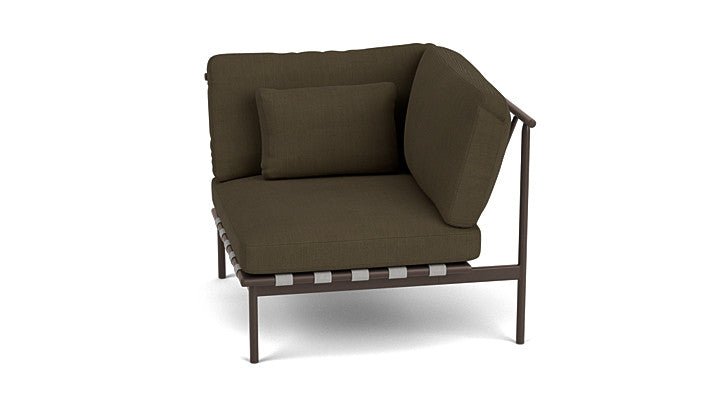 Around Lounge Single Module with Aluminium Arm - Cedar Nursery - Plants and Outdoor Living