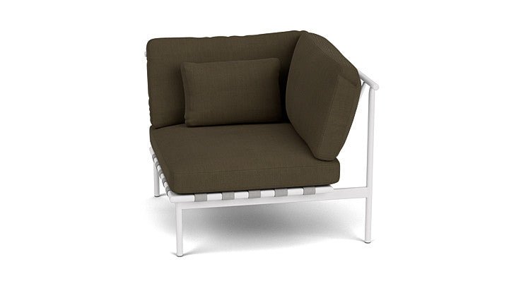 Around Lounge Single Module with Aluminium Arm - Cedar Nursery - Plants and Outdoor Living