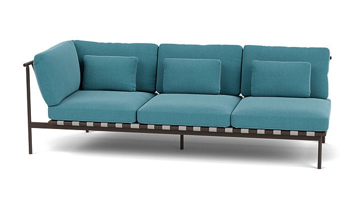 Around Lounge Triple Module with Aluminium Arm - Cedar Nursery - Plants and Outdoor Living