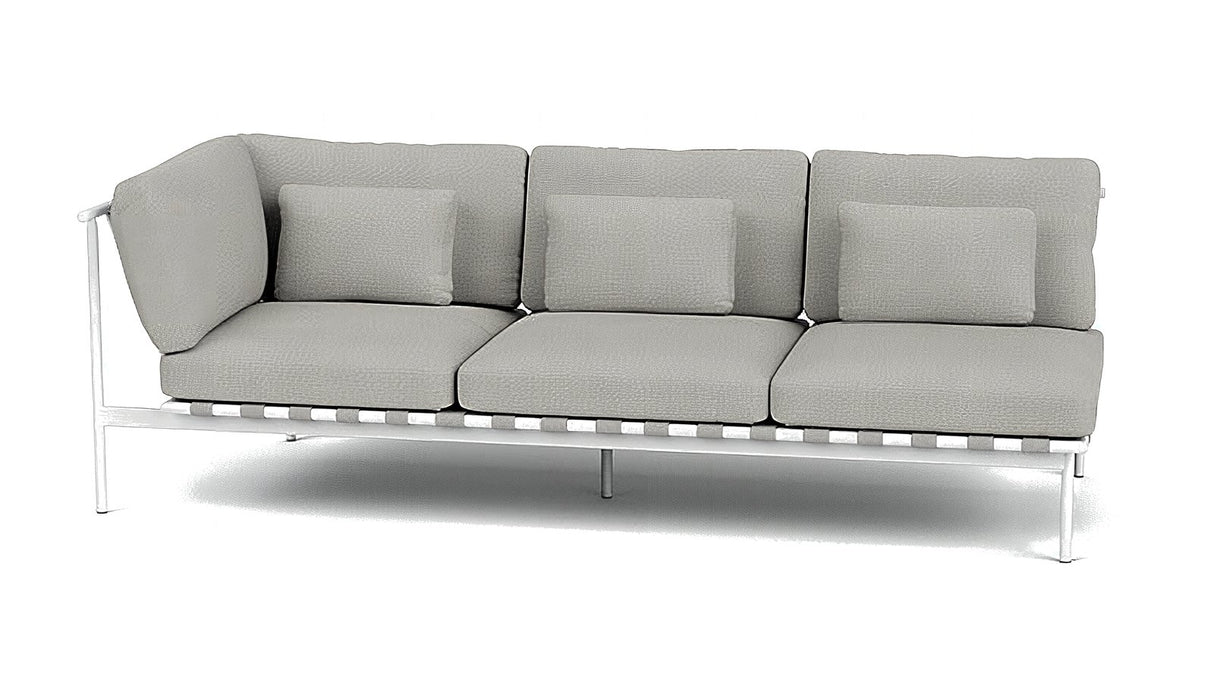 Around Lounge Triple Module with Aluminium Arm - Cedar Nursery - Plants and Outdoor Living