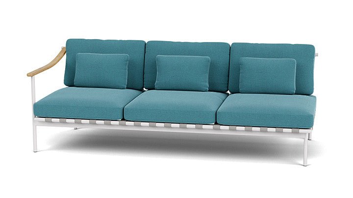 Around Lounge Triple Module with Teak Arm - Cedar Nursery - Plants and Outdoor Living