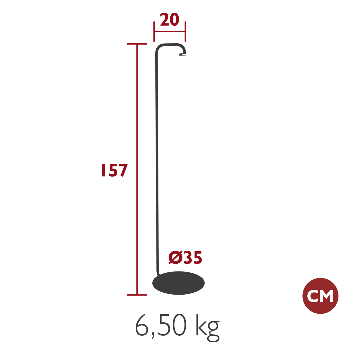 Balad Upright Stand - Cedar Nursery - Plants and Outdoor Living