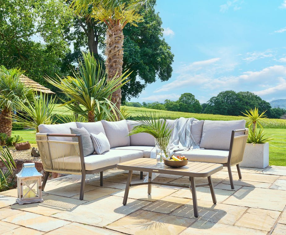 Bali Corner Lounge Set - Cedar Nursery - Plants and Outdoor Living