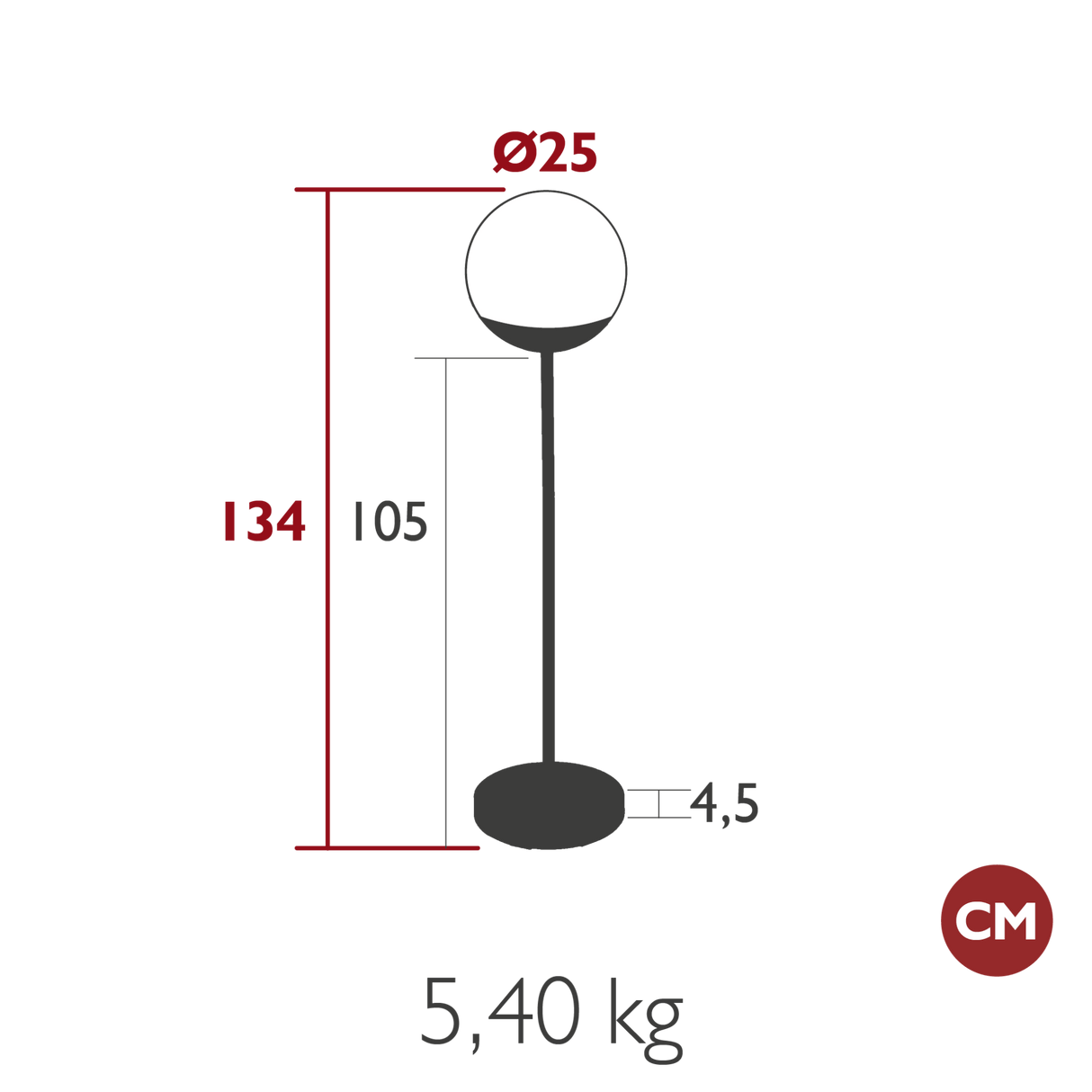Mooon! Lamp - Cedar Nursery - Plants and Outdoor Living