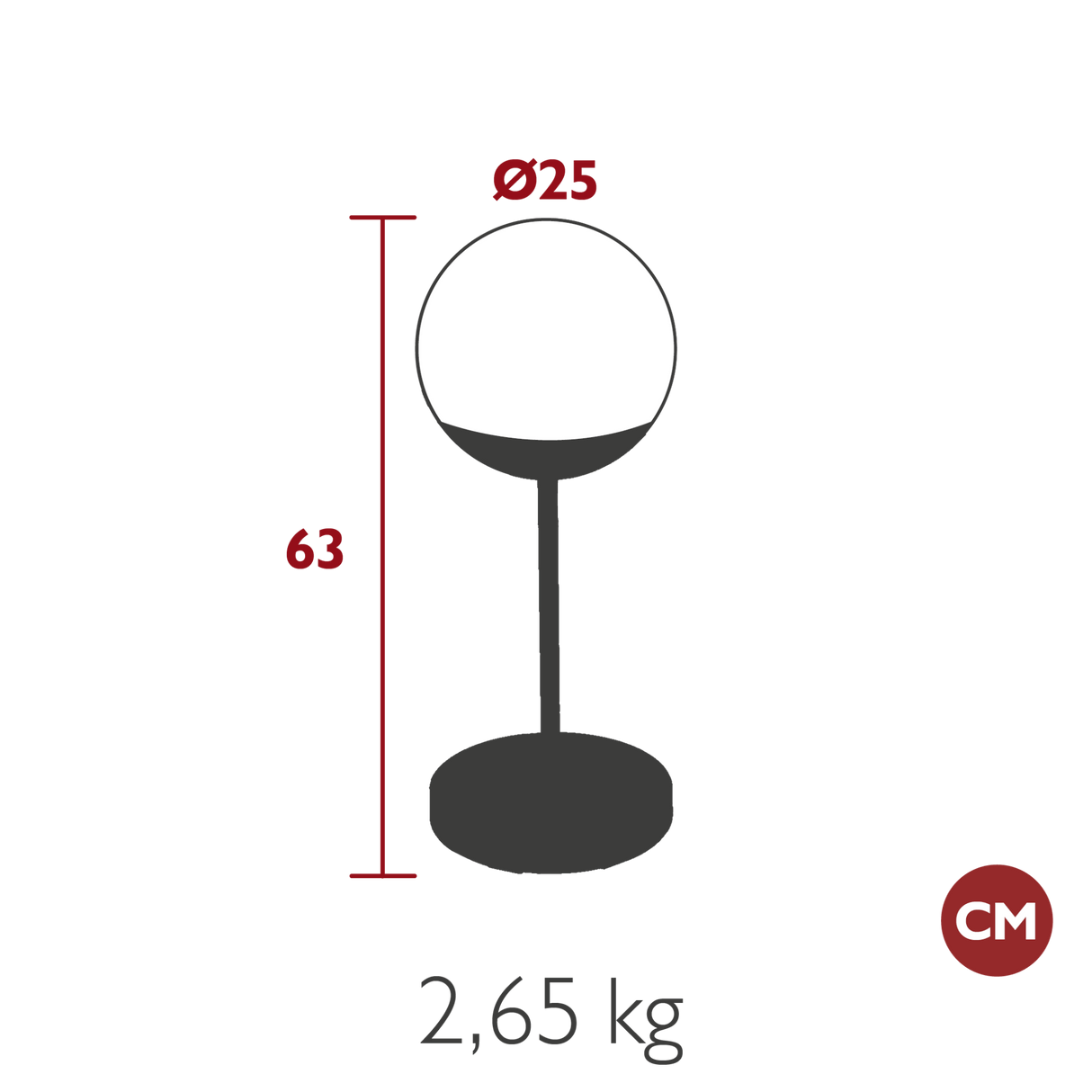 Mooon! Lamp - Cedar Nursery - Plants and Outdoor Living