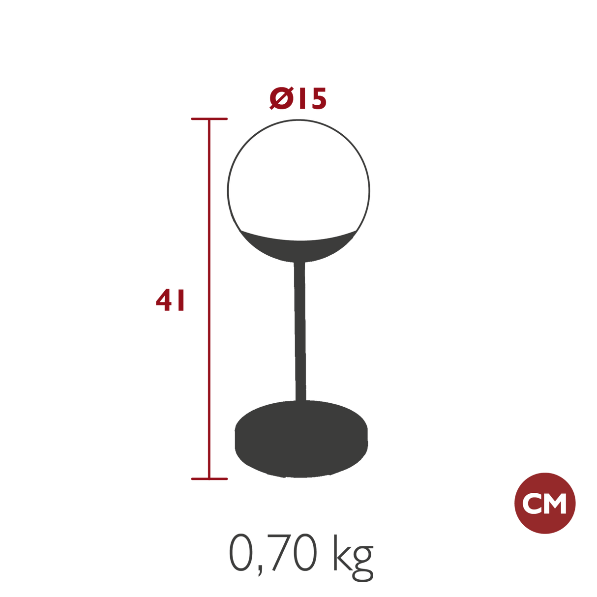 Mooon! Lamp - Cedar Nursery - Plants and Outdoor Living