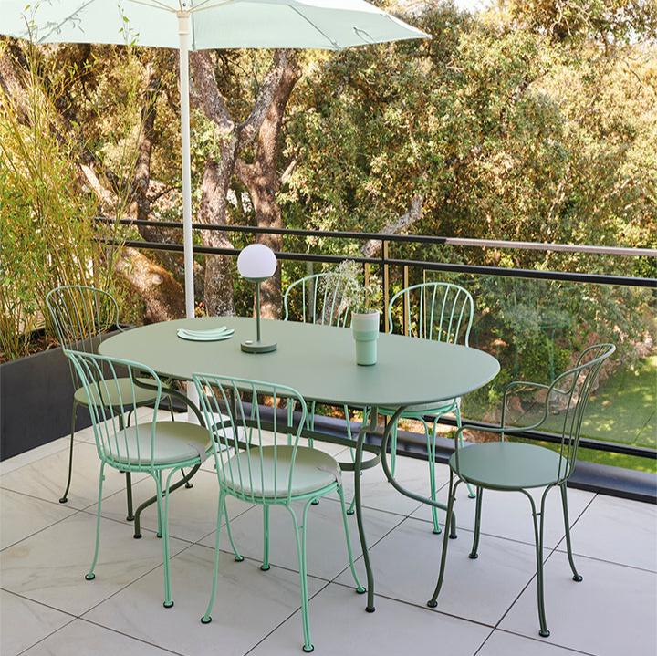 Opera Oval Table - Cedar Nursery - Plants and Outdoor Living