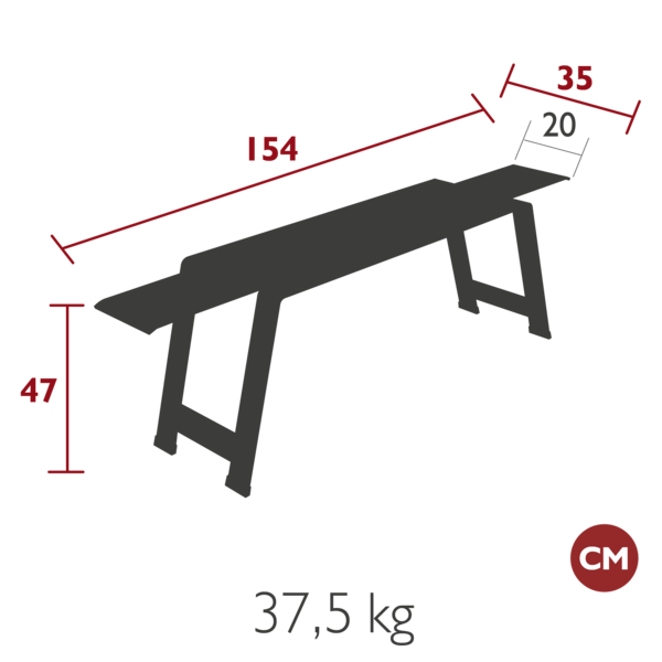 Origami Bench - Cedar Nursery - Plants and Outdoor Living