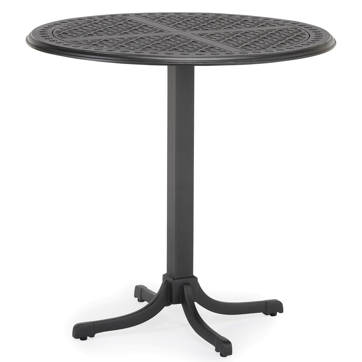 Sienna Metal Outdoor Pedestal Table - Sienna Collection by Oxleys outdoor furniture
