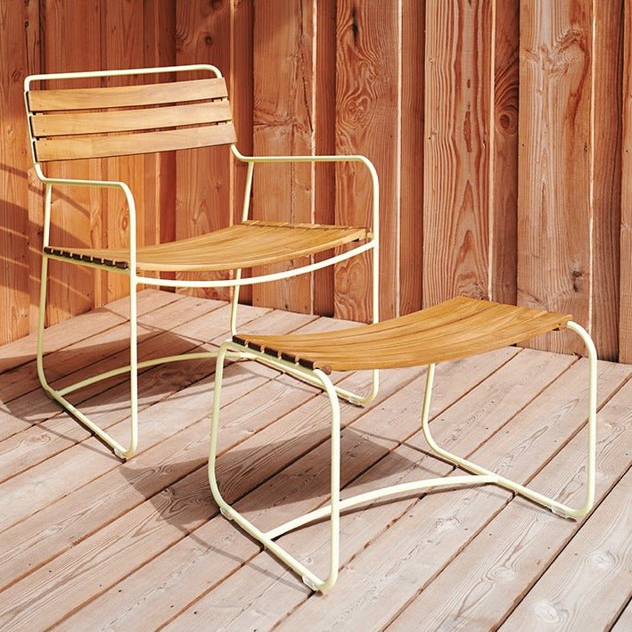 Surprising Lounge Teak Footrest - Cedar Nursery - Plants and Outdoor Living
