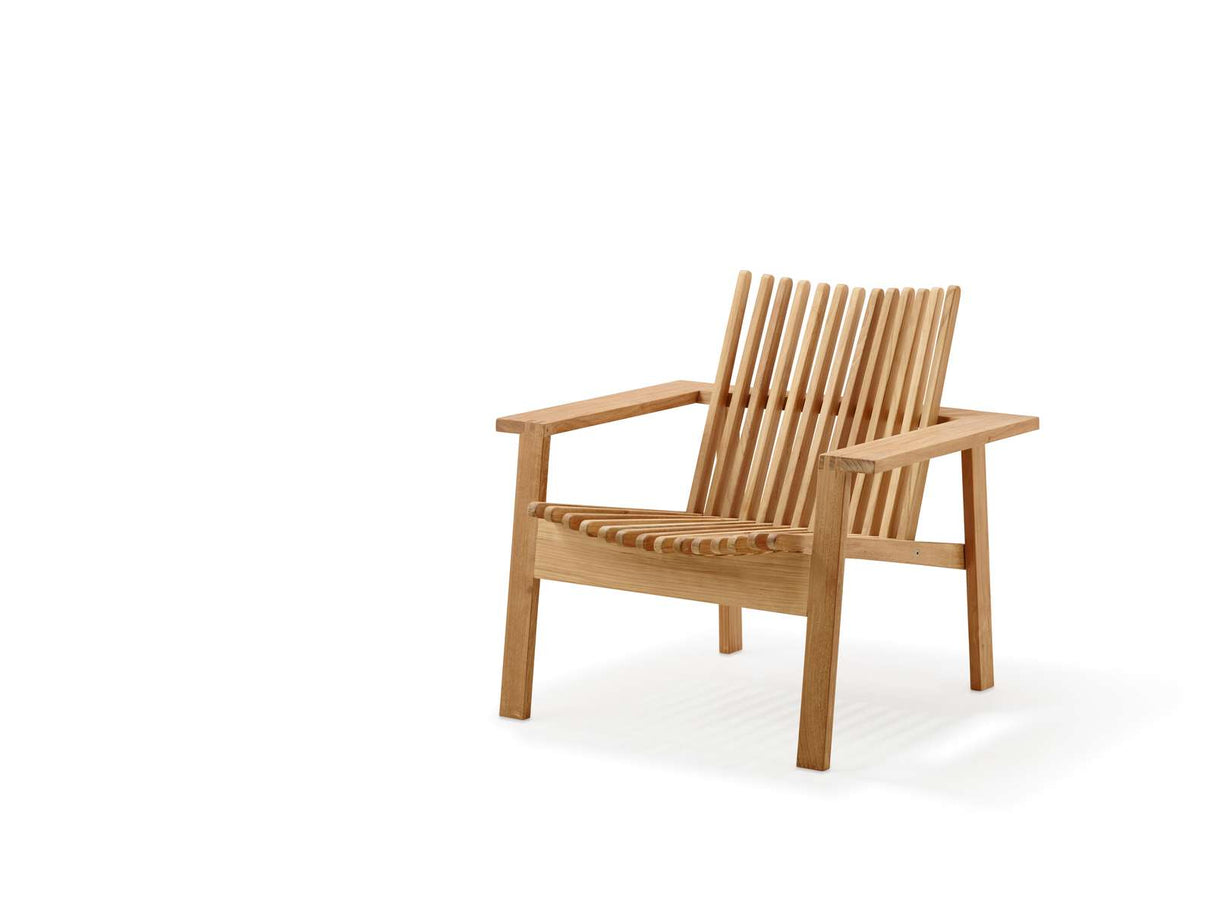 Amaze Teak Lounge Chair, Stackable - Cedar Nursery - Plants and Outdoor Living