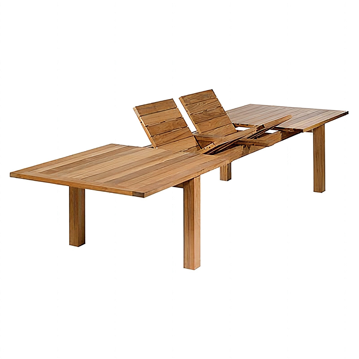Apex Teak Extending Dining Table - Cedar Nursery - Plants and Outdoor Living