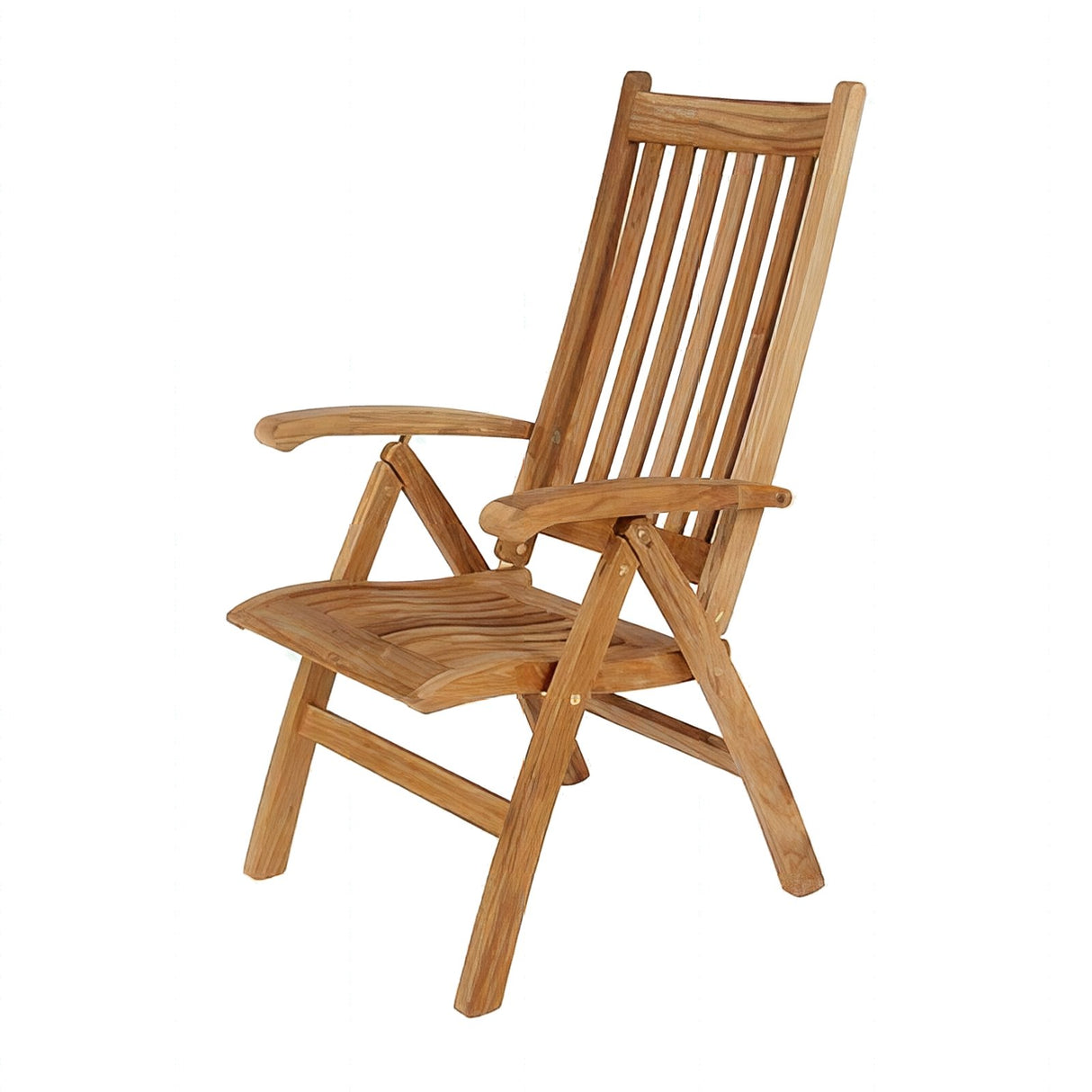 Ascot Teak Highback Recliner Chair - Cedar Nursery - Plants and Outdoor Living