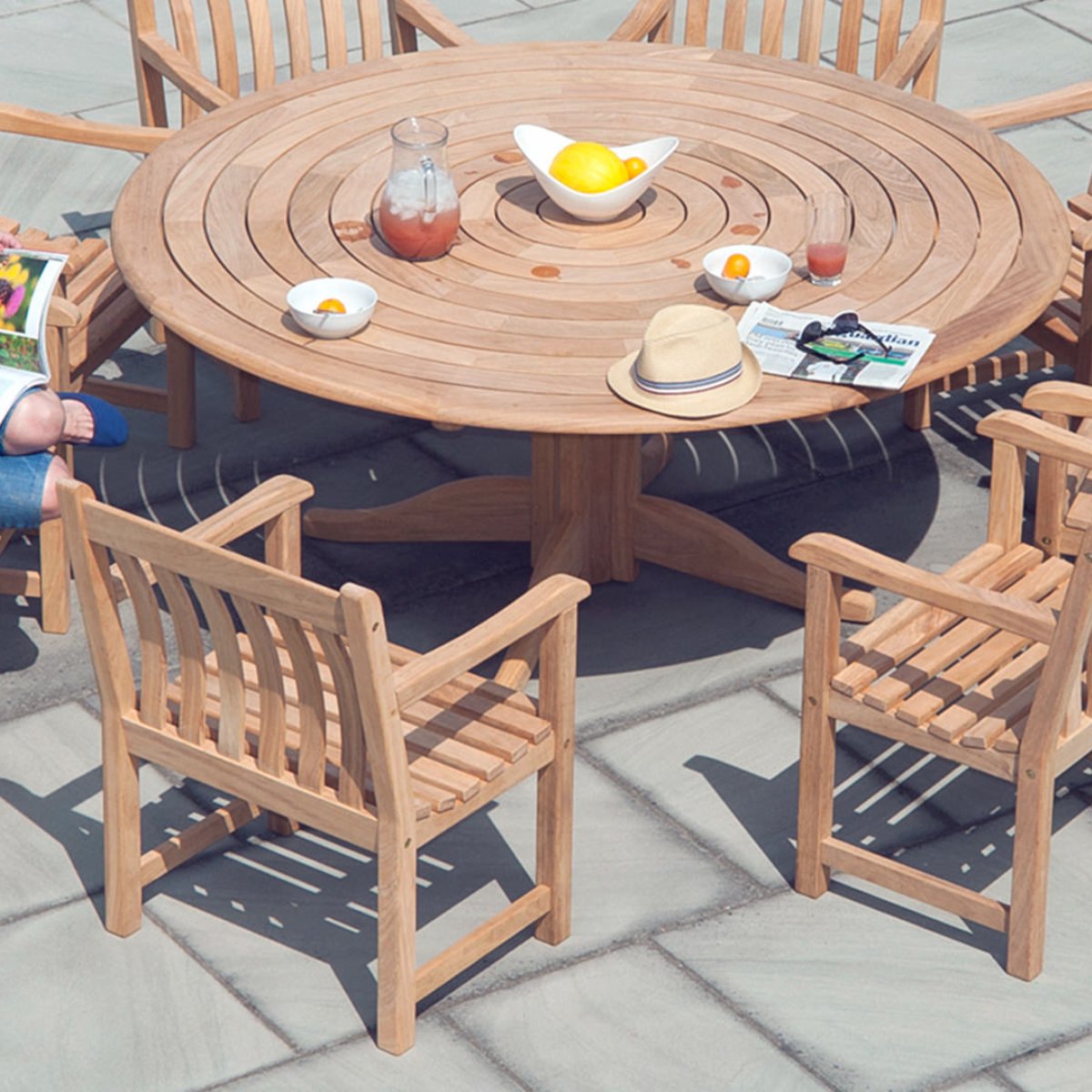 Buy Bengal Pedestal Table online from Cedar Nursery, Surrey