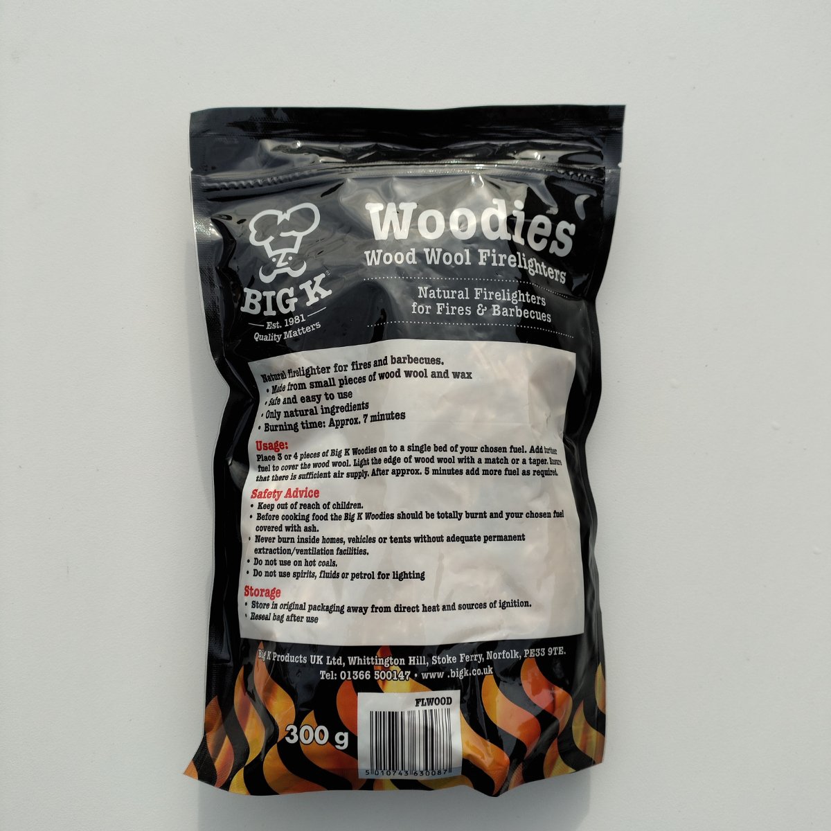 Big K Woodies Wood Wool Firelighters - Cedar Nursery - Plants and Outdoor Living