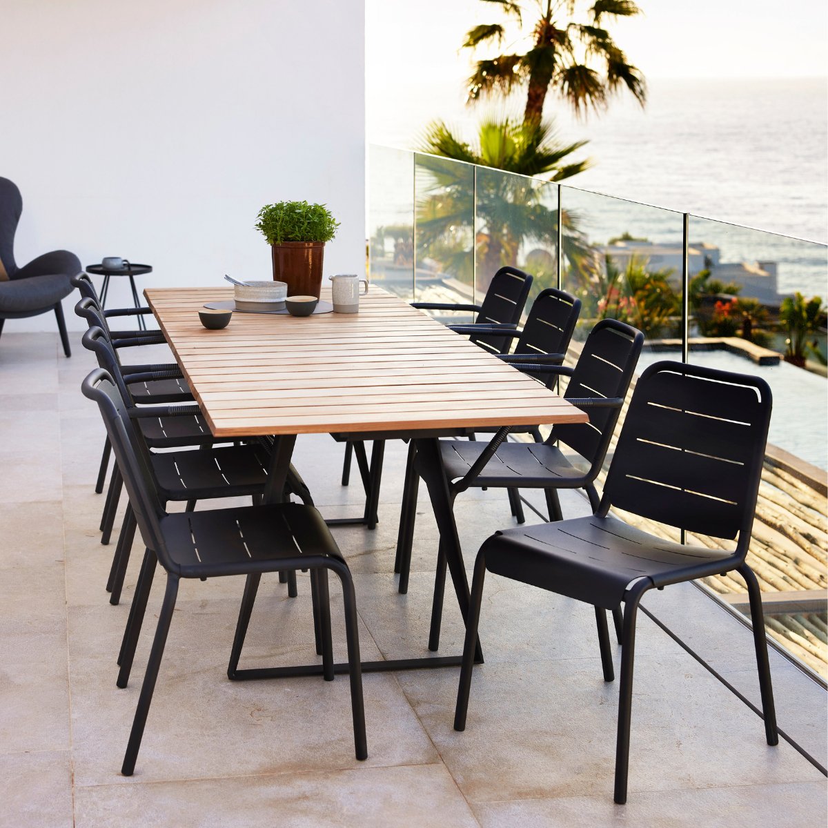 Copenhagen Chair, Stackable - Cedar Nursery - Plants and Outdoor Living