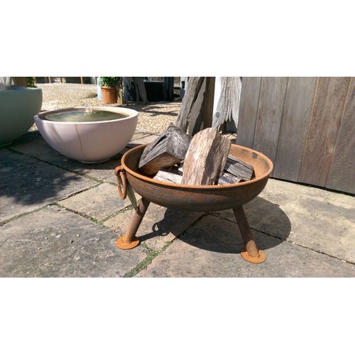 Corten Steel Celeste Fire Pit - Cedar Nursery - Plants and Outdoor Living