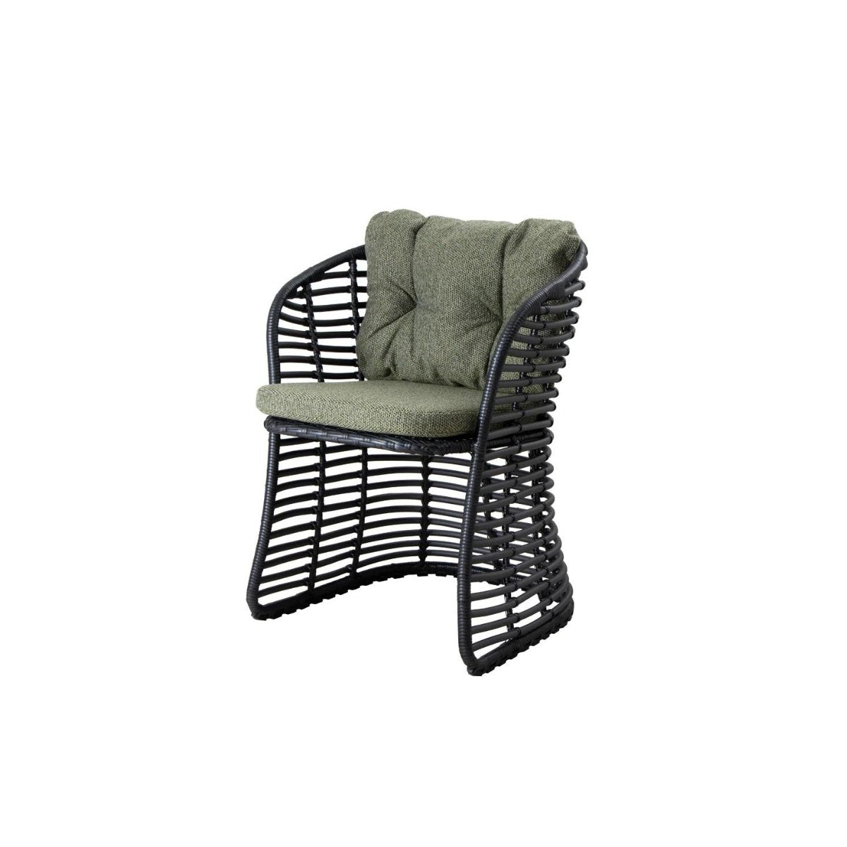 Ex-Display Basket Chair with Cushion Set - Cedar Nursery - Plants and Outdoor Living