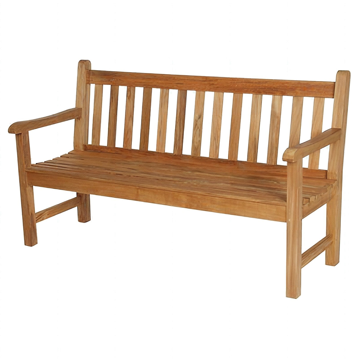 Felsted Teak Bench - Cedar Nursery - Plants and Outdoor Living