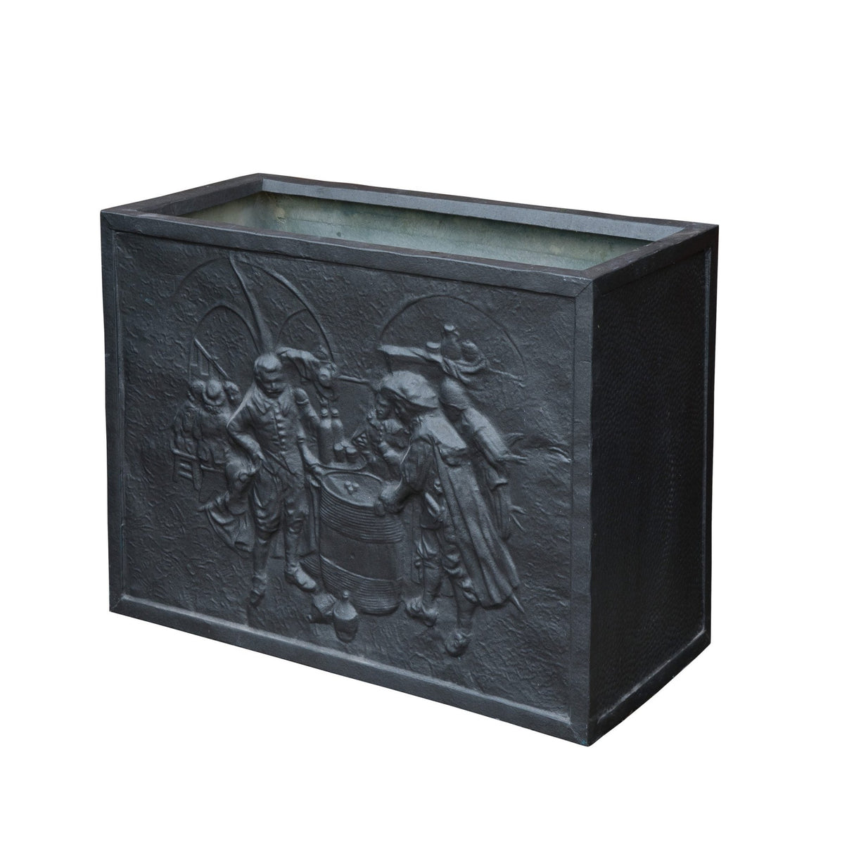 Fibreglass Barrel Planter - Cedar Nursery - Plants and Outdoor Living