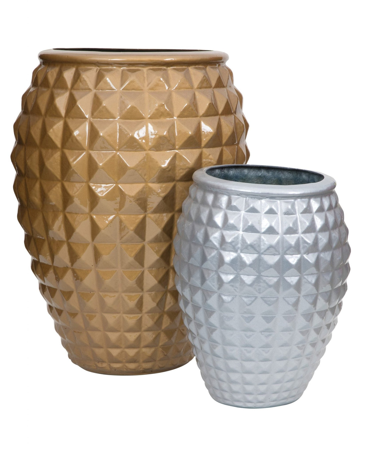 Fibreglass Pyramid Planter - Cedar Nursery - Plants and Outdoor Living