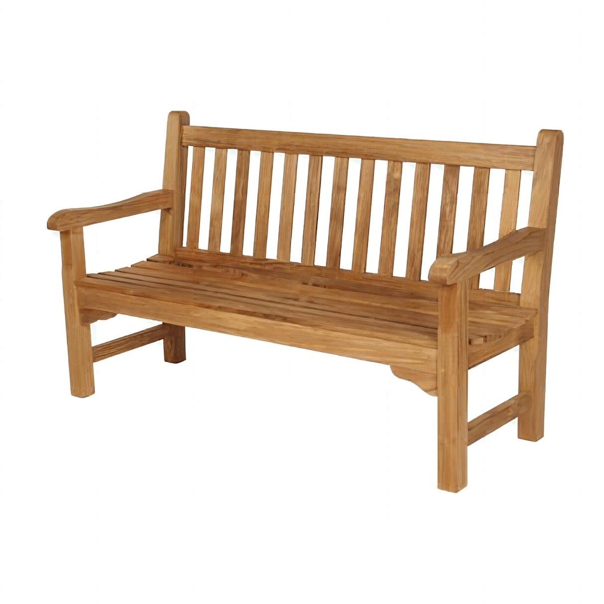 Glenham Teak Bench - Cedar Nursery - Plants and Outdoor Living