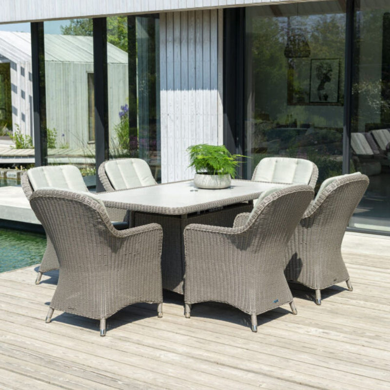 Hazelmere Rectangular Table 1.65m x 0.95m - Cedar Nursery - Plants and Outdoor Living