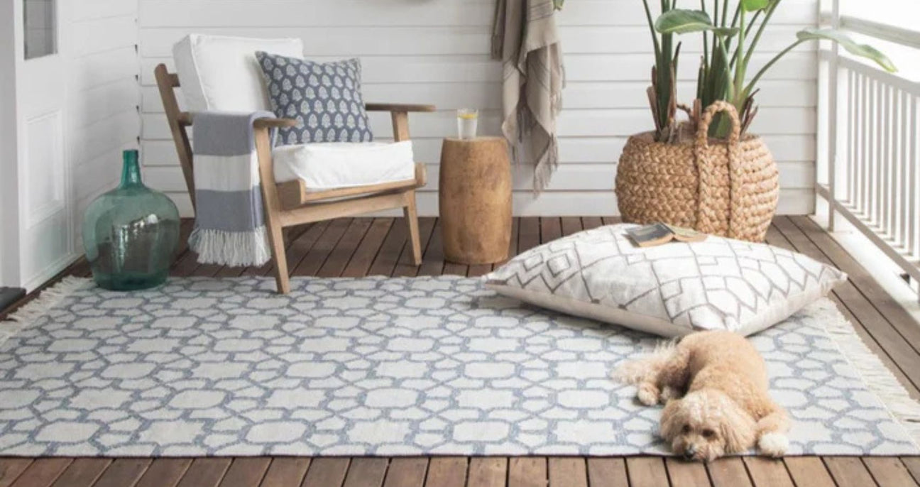 Garden Furniture Accessories - rugs, lamps and cushions