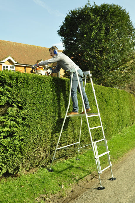 Garden Ladders and Maintenance Platforms - Cedar Nursery - Plants and Outdoor Living