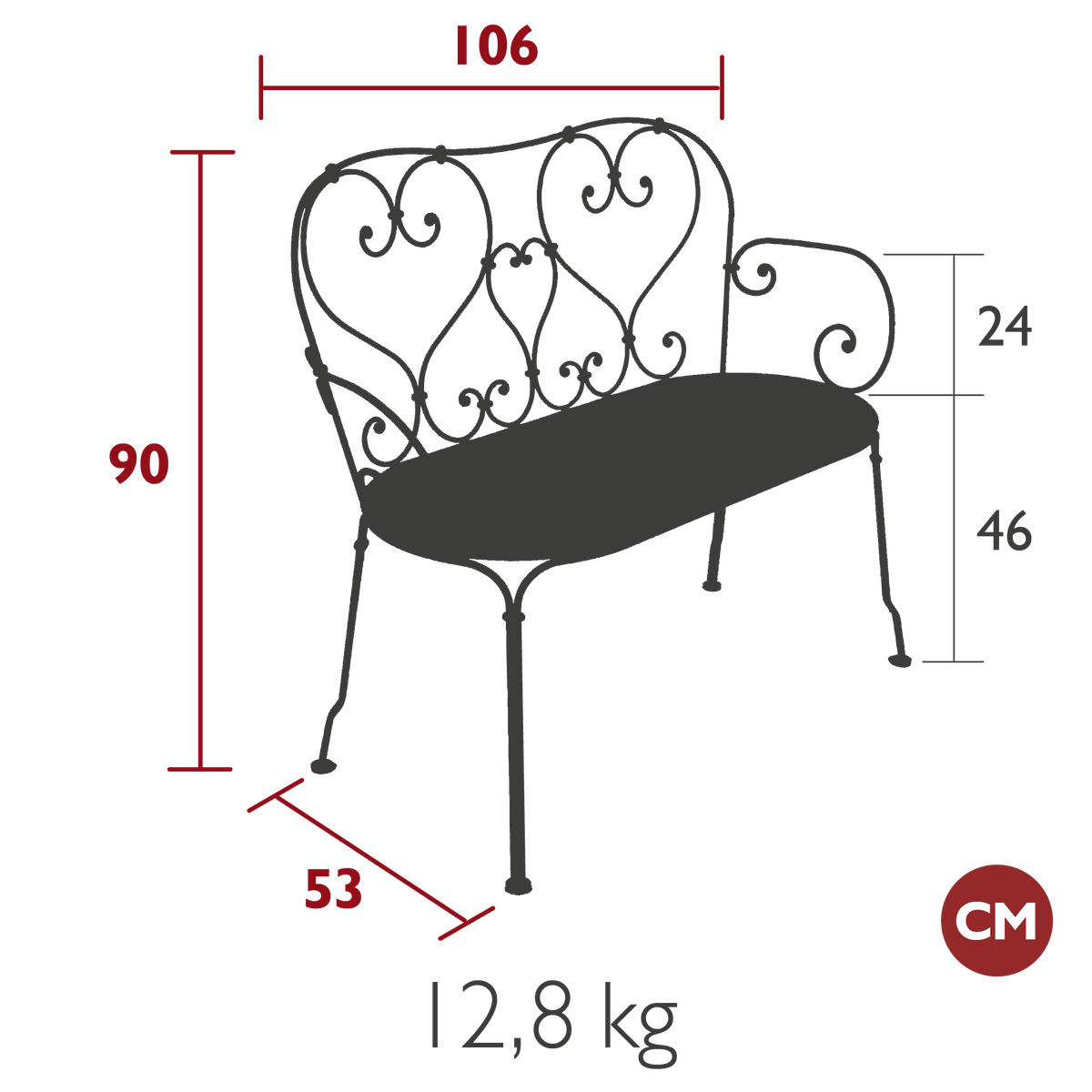 1900 Bench