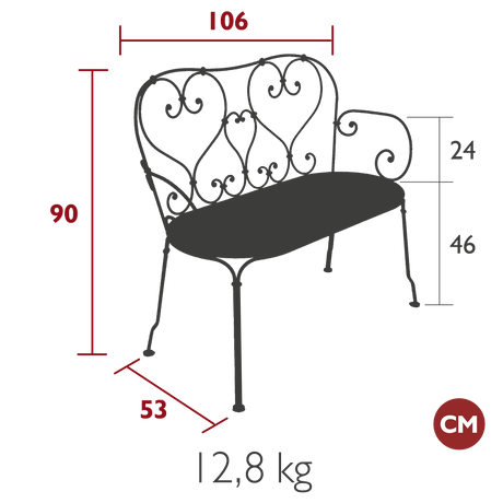 1900 Bench