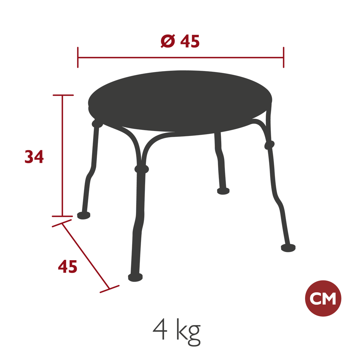 1900 Low Table