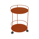 Guinguette Side Table with Wheels